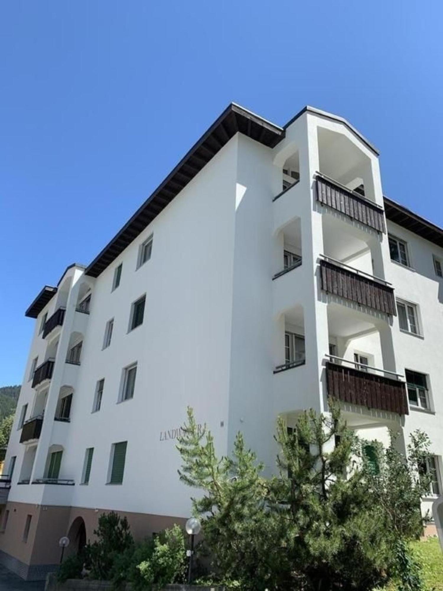 Ferienwohnung Gian, Zentral Mit Garagenstellplatz Давос Екстериор снимка